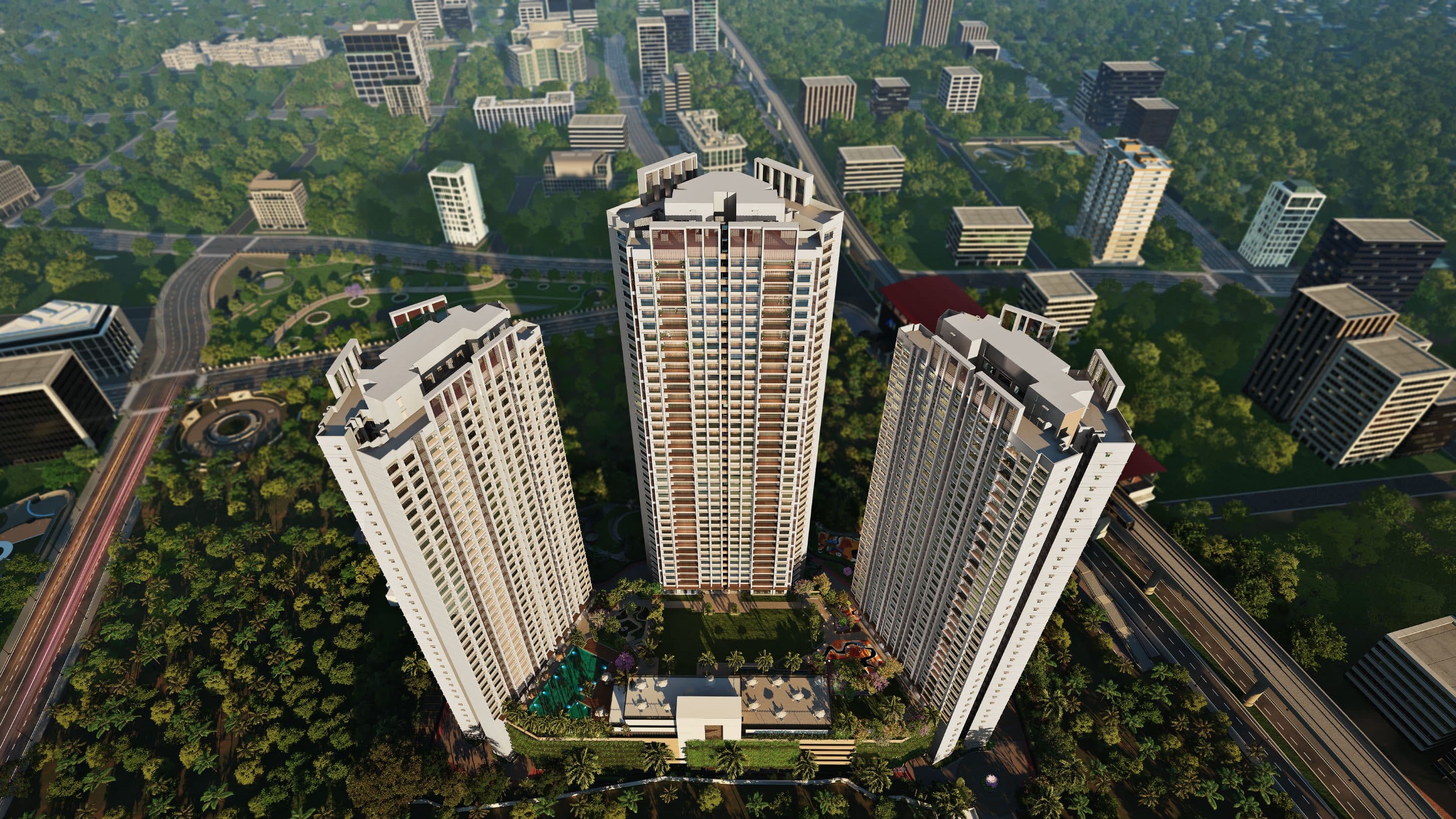 Kalpataru Advay — Podium & Landscaping