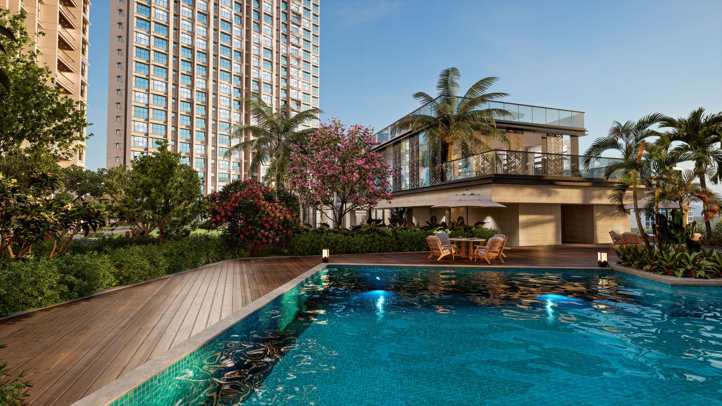 Kalpataru Advay — Pool & Clubhouse